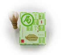 清水もなか 抹茶あん(6個・箱入)【局屋立春】