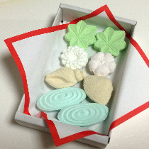 ラムネ干菓子(8個・箱入)【笹屋吉清】