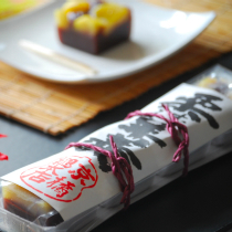 栗蒸し羊羹(4個・箱入)|京橘総本店