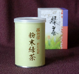 粉末緑茶(100g・缶入)【京都瑞松園】