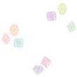 イラスト懐紙 宝石【辻徳】
