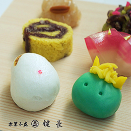 節分の上生菓子【鍵長】