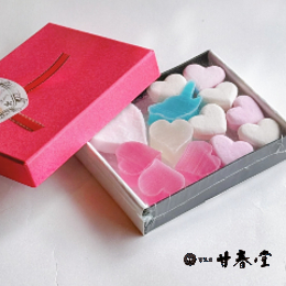 [発送1/22〜]バレンタインハート 青い鳥【甘春堂本店】