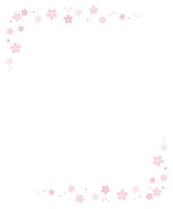イラスト懐紙 桜【辻徳】