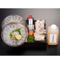 昆布出汁で食すとらふぐの鍋セット【京料理 濱登久】