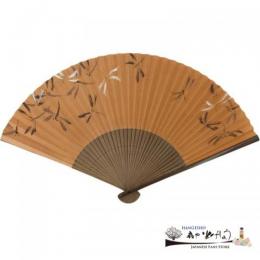 都トンボ/黄茶色・紳士用【扇や 半げしょう】