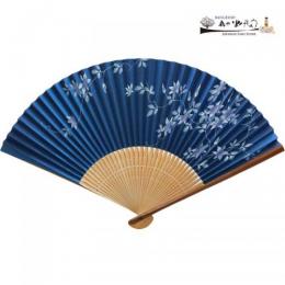 鉄線/紺・婦人用【扇や 半げしょう】