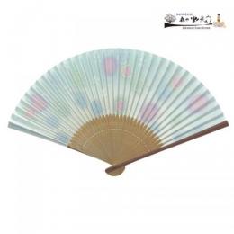 梅の香/水色ぼかし・婦人用【扇や 半げしょう】