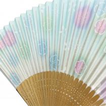 梅の香/水色ぼかし・婦人用【扇や 半げしょう】