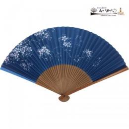 白桜/ブルー・婦人用【扇や 半げしょう】