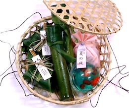 25夏-特選B(竹2 竹彩2 夏庭2)【甘春堂本店】