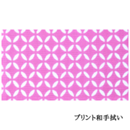 プリント和手拭い「七宝」(2枚)
