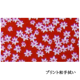 プリント和手拭い「もみじ」(2枚)