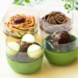 宇治茶プリンときな粉のプリン【東山茶寮】