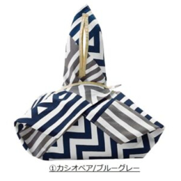 ユニバーサルふろしき[930-1] 綿友禅 カシオペア/ブルーグレー