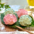 6月の上生菓子-あじさい-【京橘総本店】