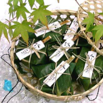 竹の彩(6個・籠盛り)【甘春堂本店】