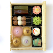 納涼床(夏の和菓子詰合せ)【鍵長】
