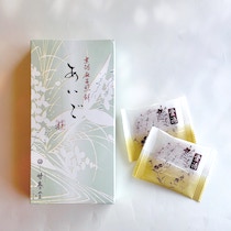 胡麻せんべい「愛語」(6袋・化粧箱入)【甘春堂本店】