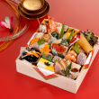 濱登久のおせち料理「一段重」【京料理 濱登久】