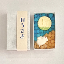 古都折々「月うさぎ」【長久堂】