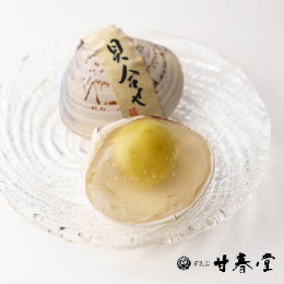 貝合せ・柚子餡【甘春堂本店】