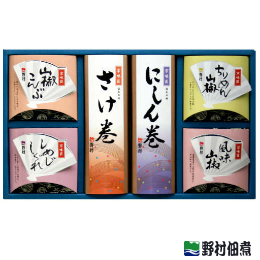 昆布巻と京佃煮6品詰合せ(京味匠O-30)【野村佃煮】