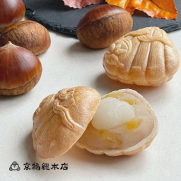 <秋限定>和栗みやび貝合わせ最中【京橘総本店】
