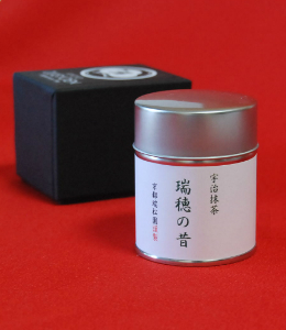 抹茶 瑞穂の昔(40g・缶箱入)【京都瑞松園】