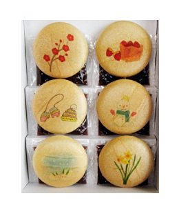 四季最中・冬(6個・箱入)【高野屋貞広】